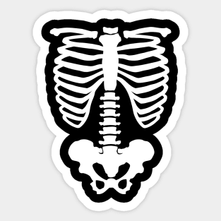 skull skeleton Sticker